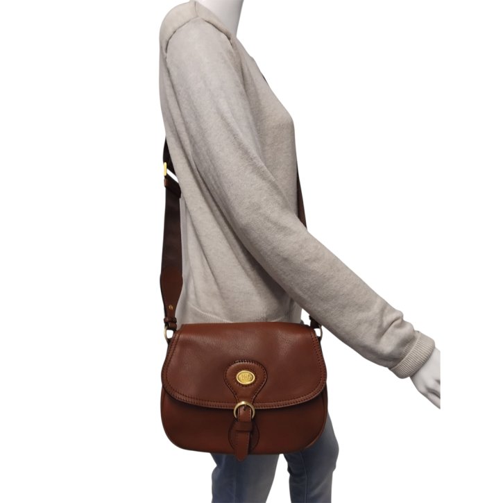 the bridge Crossbody Bag S marrone